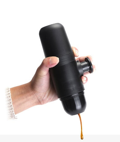 Portable mini coffee machine for Camping or Hiking.