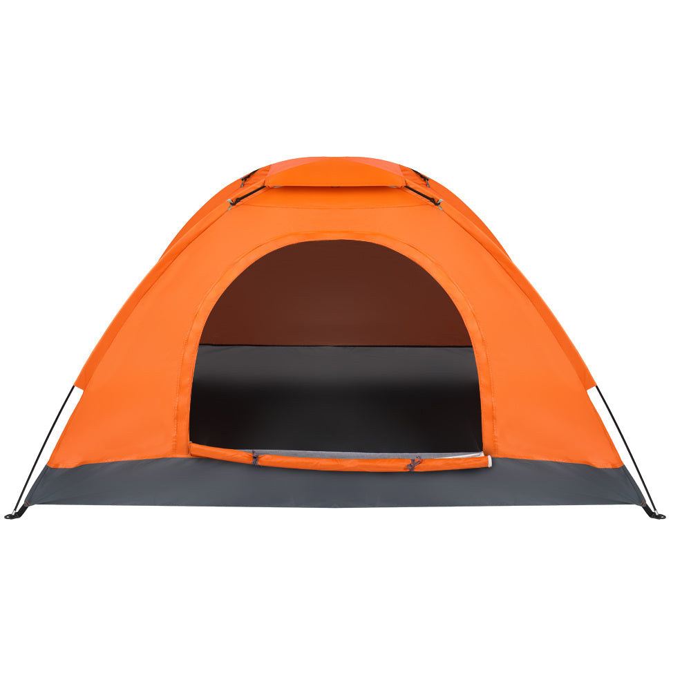 Single-person Single-layer Orange Tent